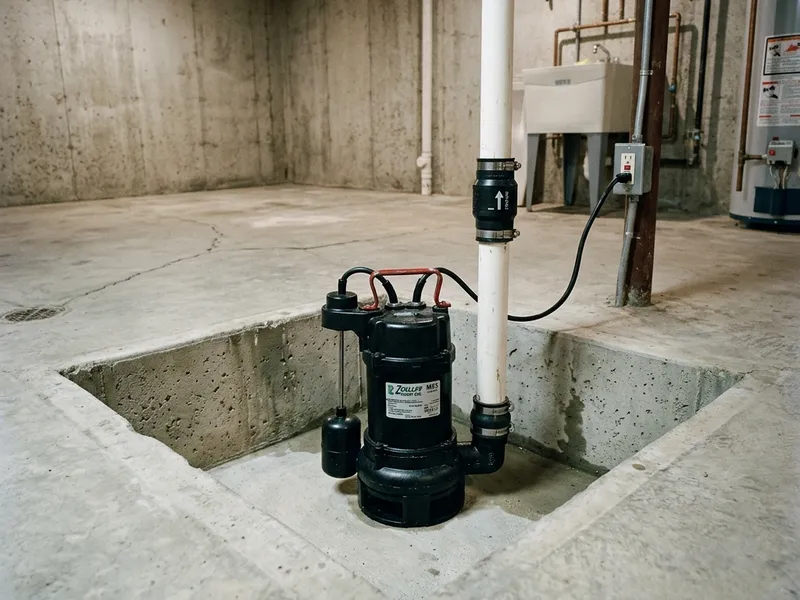 Sump Pump Installation Plumber in Ironton, MI